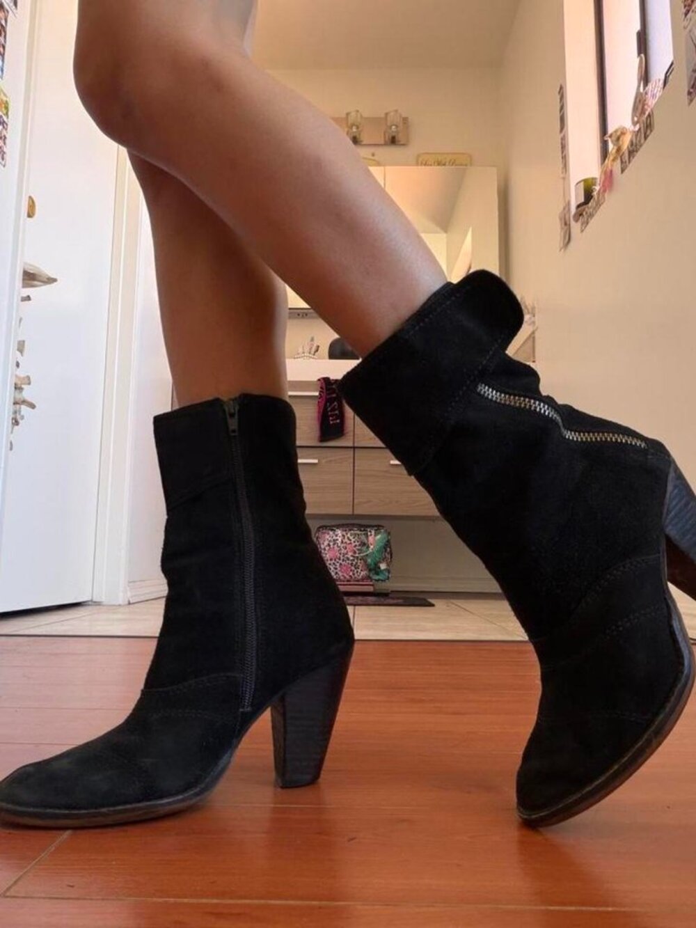 THE MODE ANKLE BOOTIES